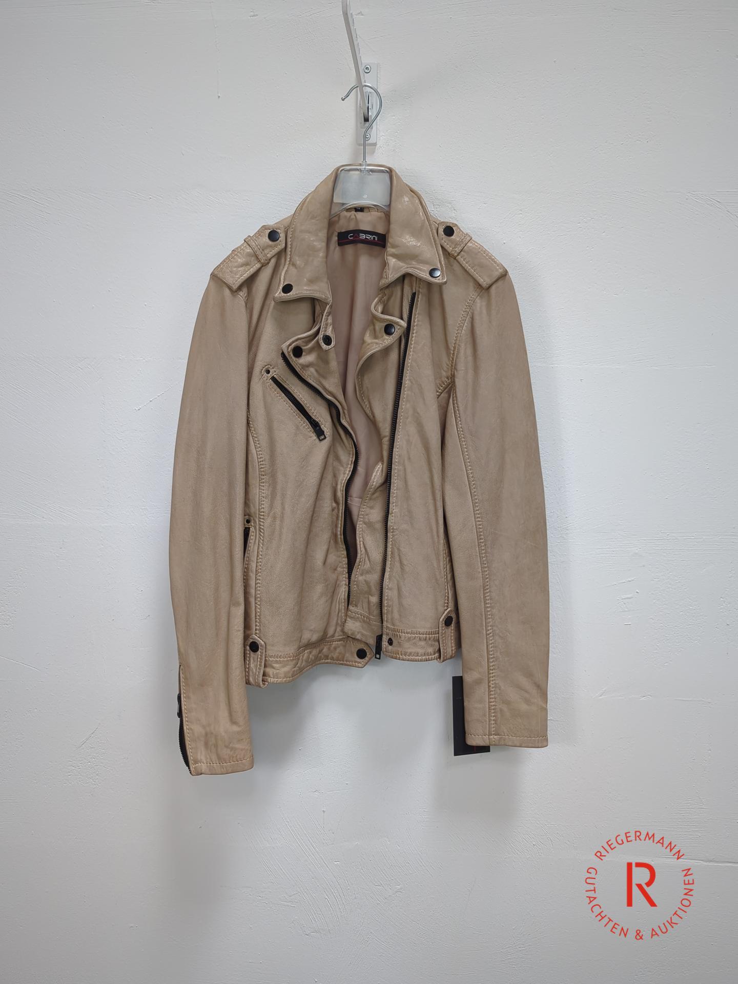 DAMEN LEDERJACKE GRÖSSE 38